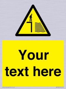 Custom Deep Water Sign